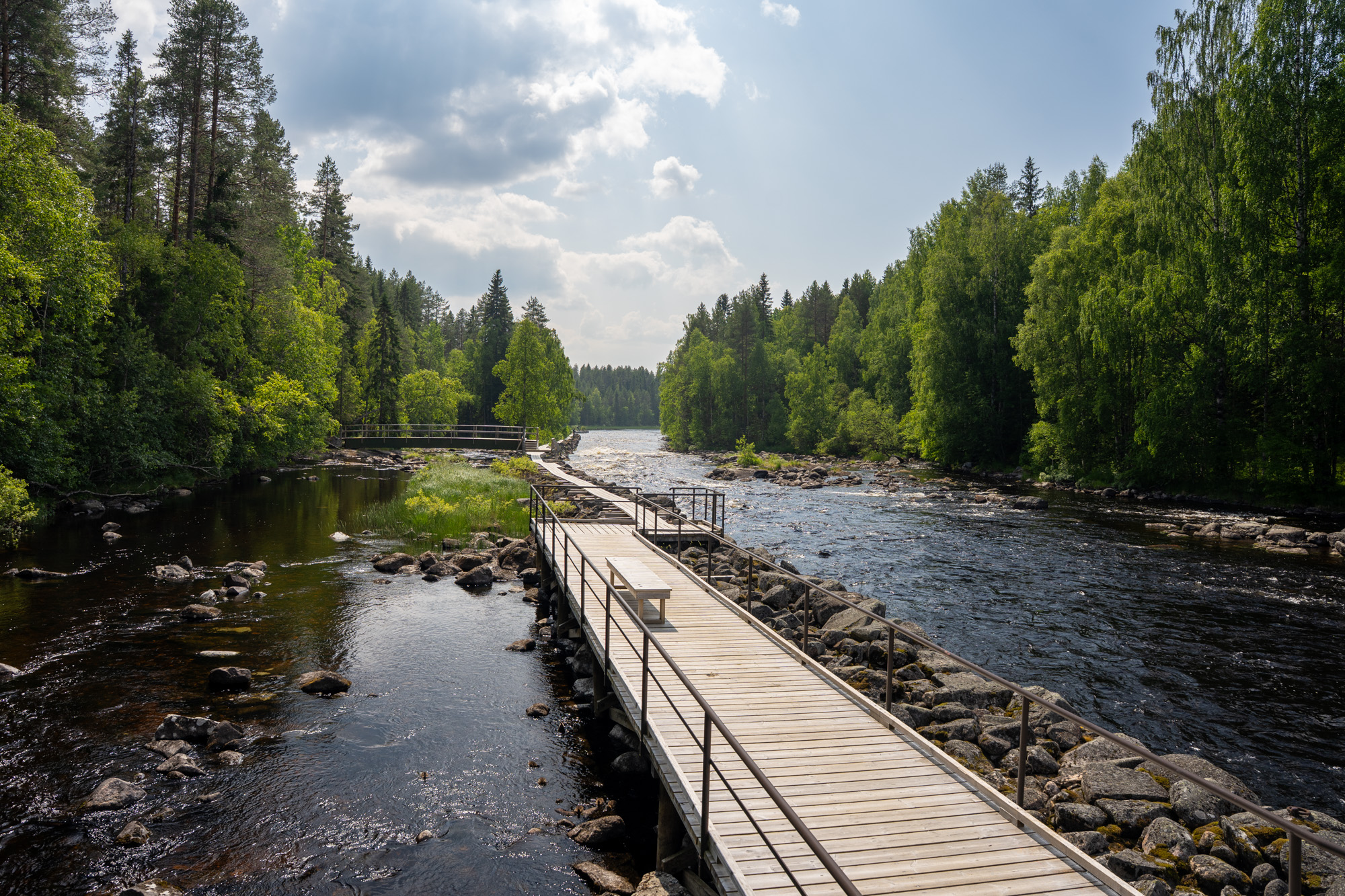 Lentuankoski talvipakkasella