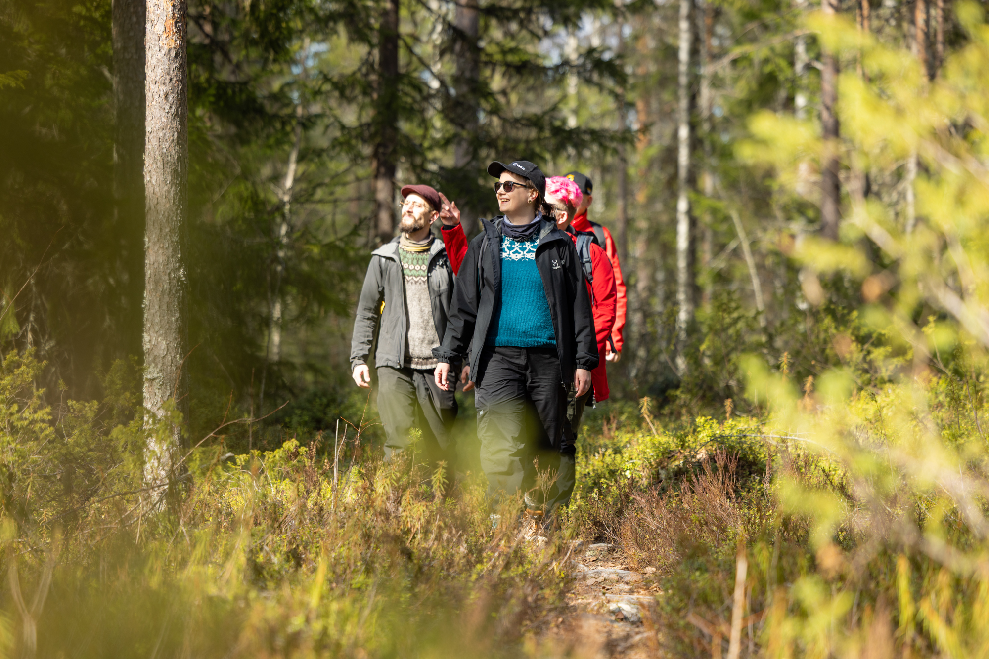 Lentuankoski talvipakkasella